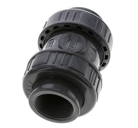 Clapet Anti-Retour En PVC Rp 1 1/4'' 0.012-16 bar