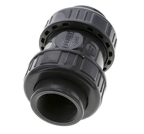 Clapet Anti-Retour En PVC Rp 1 1/4'' 0.012-16 bar