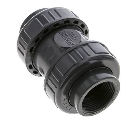 Clapet Anti-Retour En PVC Rp 1 1/4'' 0.012-16 bar