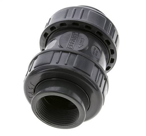 Clapet Anti-Retour En PVC Rp 1 1/4'' 0.012-16 bar