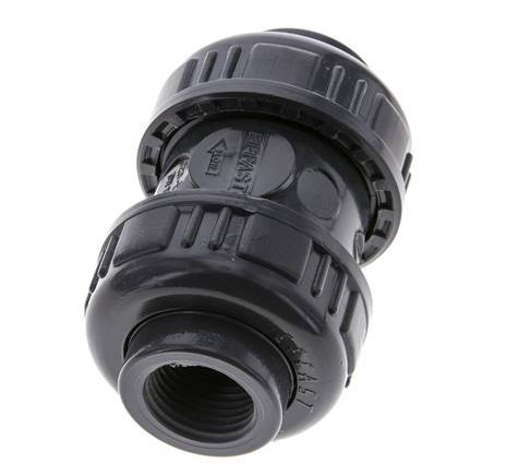 Clapet Anti-Retour En PVC Rp 1/2'' 0.012-16 bar