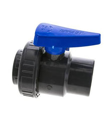 PVC 2-way Ball Valve Single Union Rp 2'' EPDM