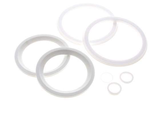 Kit de Réparation pour Vanne à Bille à Brides DN25 à 3 Voies en Acier Inoxydable