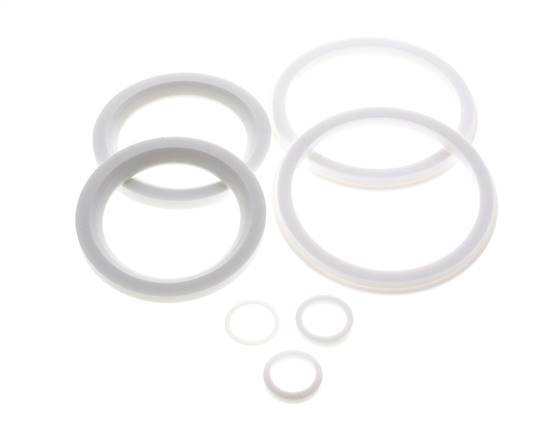 Kit de Réparation pour Vanne à Bille à Brides DN25 à 3 Voies en Acier Inoxydable