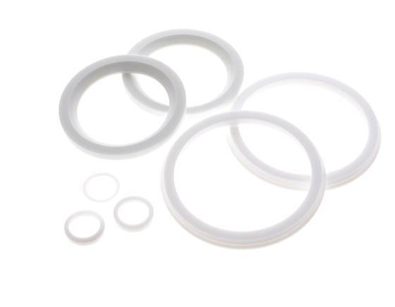 Kit de Réparation pour Vanne à Bille à Brides DN25 à 3 Voies en Acier Inoxydable
