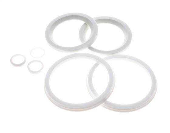 Kit de Réparation pour Vanne à Bille à Brides DN25 à 3 Voies en Acier Inoxydable