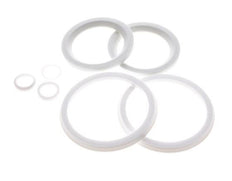 Kit de Réparation pour Vanne à Bille à Brides DN25 à 3 Voies en Acier Inoxydable