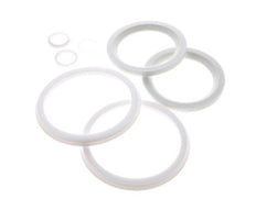 Kit de Réparation pour Vanne à Bille à Brides DN25 à 3 Voies en Acier Inoxydable
