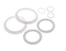 Kit de Réparation pour Vanne à Bille à Brides DN25 à 3 Voies en Acier Inoxydable