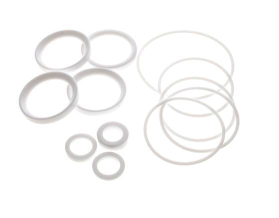 Kit de Réparation pour Vanne à Bille à Brides DN65 à 3 Voies en Acier Inoxydable