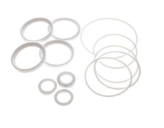 Kit de Réparation pour Vanne à Bille à Brides DN65 à 3 Voies en Acier Inoxydable