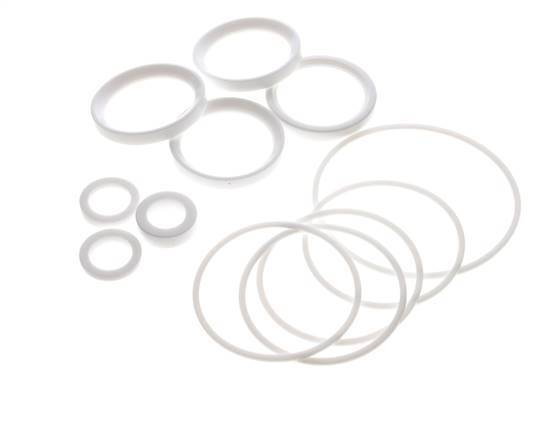 Kit de Réparation pour Vanne à Bille à Brides DN65 à 3 Voies en Acier Inoxydable