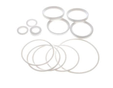 Kit de Réparation pour Vanne à Bille à Brides DN65 à 3 Voies en Acier Inoxydable