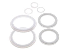 Kit de Réparation pour Vanne à Bille à Brides DN65 à 3 Voies en Acier Inoxydable