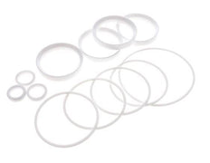 Kit de Réparation pour Vanne à Bille à Brides DN80 à 3 Voies en Acier Inoxydable