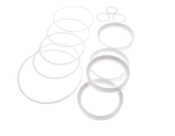 Kit de Réparation pour Vanne à Bille à Brides DN80 à 3 Voies en Acier Inoxydable