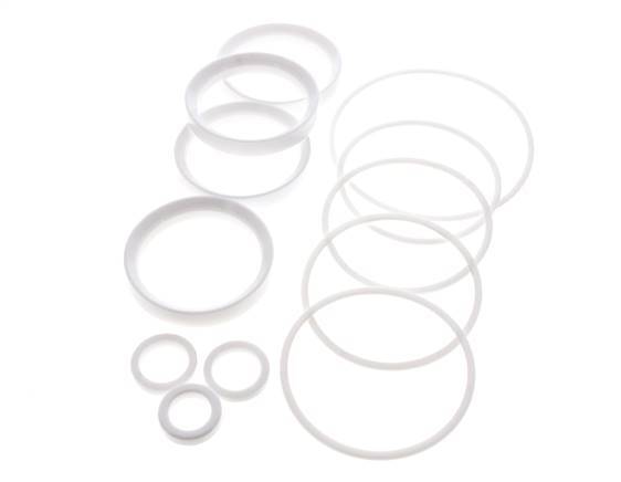 Kit de Réparation pour Vanne à Bille à Brides DN80 à 3 Voies en Acier Inoxydable