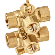 6-Way Belimo Characterized Valve Rp1/2 Kvs0.4/0.25 ZoneTight R3015-P4-P25-B1