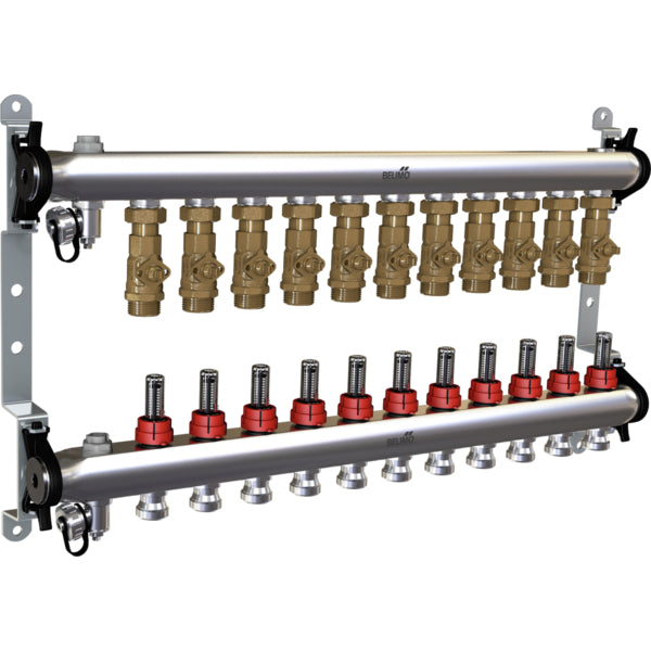 Manifold Belimo 11 X Vannes De Zone 24VAC/DC 75s 2-10V 1Nm IP40 Borne EM-ECQ-11F/CQ24A-SR-T