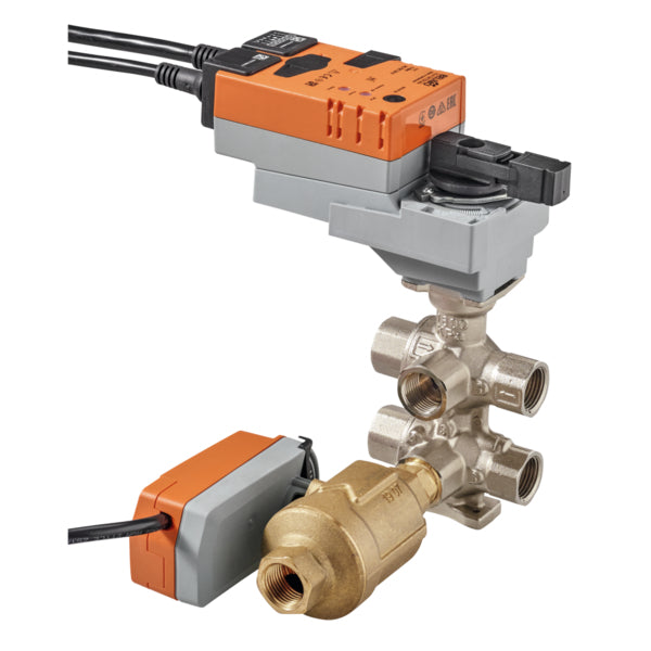 Belimo Vanne De Zone PI 6 Voies Rp3/4 Kvs4 24VAC/DC BACnet/Modbus/MP-Bus 0-10/2-10V IP40 C620QPT-G+BAC
