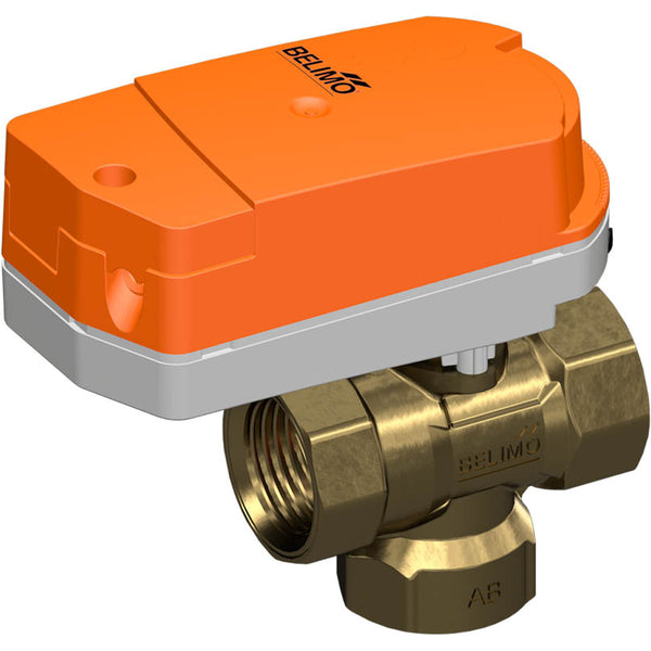 Belimo Vanne À Bille 3 Voies Rp1 Kvs4 24VAC/DC 75s 2/3-Point 1Nm IP40 Borne C325Q-J/CQ24A-T
