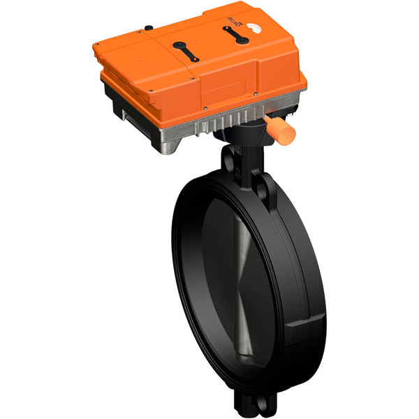Belimo Vanne Papillon DN300/PN16 Wafer 24VAC/DC Modulation GGG40 EPDM IP67 ISO 5211 2xSPDT BACnet 35s 160Nm D6300W/PRCA-BAC-S2-T