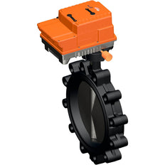 Belimo Vanne Papillon DN250/PN16 Lug 24VAC/DC Modulant Sûr En Cas De Défaillance GGG40 EPDM IP67 ISO 5211 BACnet 35s 160Nm D6250WL/PRKCA-BAC-S2-T-250