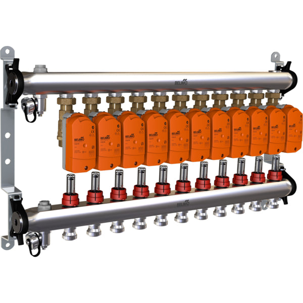 Manifold Belimo 11 X Vannes De Zone 24VAC/DC 75s 2-10V 1Nm IP40 EM-ECQ-11F/CQ24A-SR