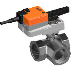 Belimo Vanne À Bille 3 Voies Rp2 Kvs24 24VAC/DC 90s 2/3-Point 10Nm IP54 SPDT R3050-BL3/NR24A-S