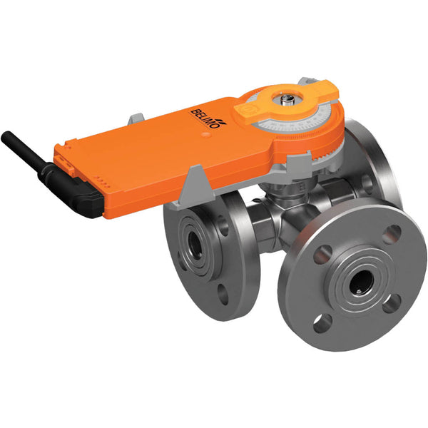 Belimo Vanne De Régulation 3 Voies DN15 Bride Kvs1.6 24VAC/DC 75s 2/3-Point 2Nm IP54 R7015R1P6-B1/KR24