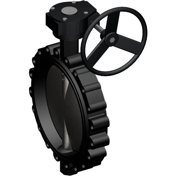 Belimo Vanne Papillon DN600/PN16 Lug GGG40 EPDM Engrenage À Vis Sans Fin D6600NL/ZD6N-S600