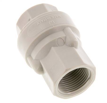 G 3/4'' Clapet Anti Retour En Polypropylène 0.03-6 Bar (0.435-87 Psi)