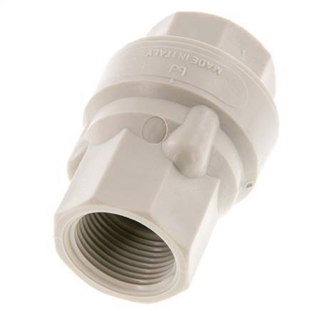 G 3/4'' Clapet Anti Retour En Polypropylène 0.03-6 Bar (0.435-87 Psi)