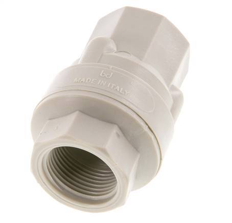 G 3/4'' Clapet Anti Retour En Polypropylène 0.03-6 Bar (0.435-87 Psi)