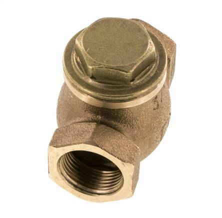 G 3/4'' Laiton Rouge Clapet Anti-Retour À Piston 20 Bar (290 Psi) Haute Résistance