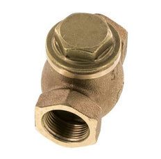 G 3/4'' Red Brass Lift Check Valve 20 bar (290 psi) Heavy Duty