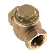 G 3/4'' Red Brass Lift Check Valve 20 bar (290 psi) Heavy Duty