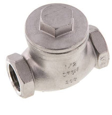 G 1/2'' Acier Inoxydable Clapet À Battant 16 Bar (232 Psi) Joint Métallique