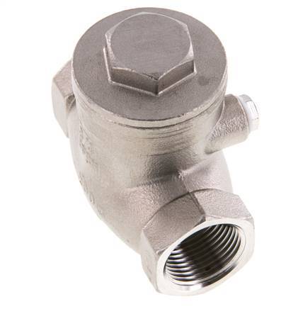 G 3/4'' Acier Inoxydable Clapet À Battant 16 Bar (232 Psi) Joint Métallique