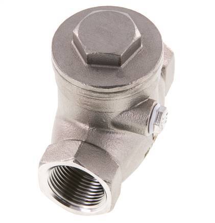 G 3/4'' Acier Inoxydable Clapet À Battant 16 Bar (232 Psi) Joint Métallique
