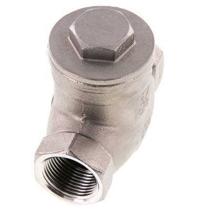 G 3/4'' Acier Inoxydable Clapet À Battant 16 Bar (232 Psi) Joint Métallique