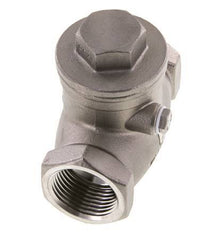 G 1'' Stainless Steel Swing Check Valve 16 bar (232 psi) Metal Seal