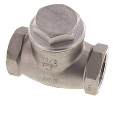 G 2-1/2'' Acier Inoxydable Clapet À Battant 16 Bar (232 Psi) Joint Métallique
