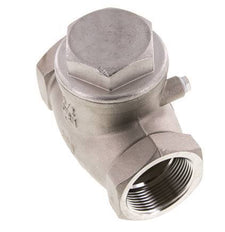 G 2-1/2'' Acier Inoxydable Clapet À Battant 16 Bar (232 Psi) Joint Métallique