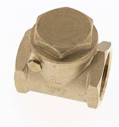 G 1-1/2'' Laiton Clapet À Battant 10 Bar (145 Psi) NBR Joint Souple