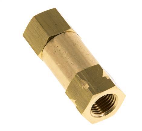 G 1/4'' Filetage Femelle Laiton Clapet Anti Retour 0.4-40 Bar (5.8-580 Psi)