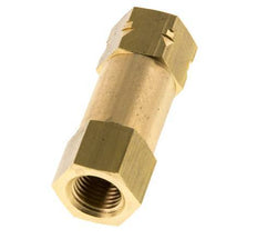 G 1/4'' Filetage Femelle Laiton Clapet Anti Retour 0.4-40 Bar (5.8-580 Psi)