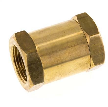 G 1'' Filetage Femelle Laiton Clapet Anti Retour 0.1-40 Bar (1.45-580 Psi)