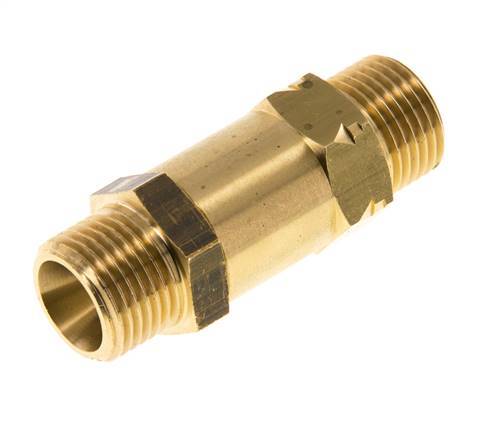 G 1/2'' Filetage Mâle Laiton Clapet Anti Retour 0.4-40 Bar (5.8-580 Psi)