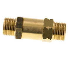 G 1/2'' Male Threaded Brass Check Valve 0.4-40 bar (5.8-580 psi)